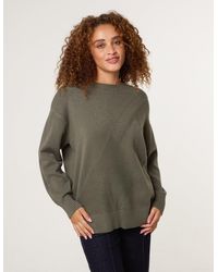 Blue Vanilla - Argyle Stitch Detail Jumper - Lyst