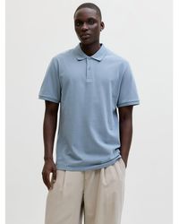 Jack & Jones - Short Sleeve Plain Pique Polo T Shirt - Lyst