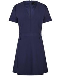 BOSS - 10247725 01 Jersey Skirt - Lyst