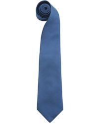 PREMIER - “Colours” Plain Fashion Business Tie (Pack Of 2) (Royal) - Lyst