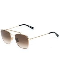 Belstaff - Gold Titanium Sunglasses - Lyst