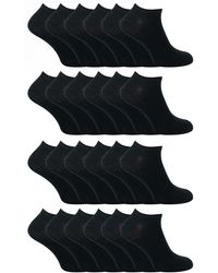 Sock Snob - 24 Pack Multipack Cotton Trainer Socks For - Lyst