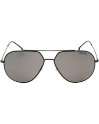Carrera - Sonnenbrille Mit Mattschwarzem Rahmen Und Grauen Pz-Gläsern - Lyst