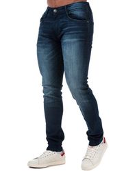 Duck and Cover - Maylead Dark Wash Slim Fit Jeans - Lyst