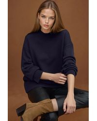Hiccup - Dicker Strick Rundhalsausschnitt Langer Pullover - Lyst
