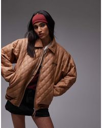 House Of Sunny - Quilted Bomber Jacket - Lyst