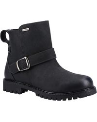 Hush Puppies - Wakely Leather Boots - Lyst