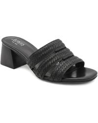 Jones Bootmaker - Isaura Leather Heeled Mule Sandals - Lyst