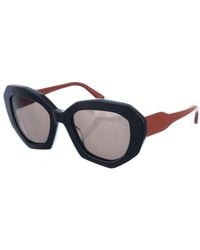 Marni - Me606S Oval-Shaped Acetate Sunglasses - Lyst