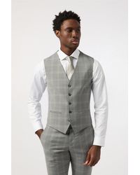 Alexandre Silver Label - Single Breasted Five Button V-Neck Tailored Suit Waistcoat - Lyst