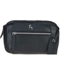 Ashwood Leather - 'Cork' Compact Crossbody Bag - Lyst
