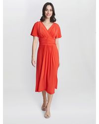 Gina Bacconi - Frieda Jersey Print Dress - Lyst