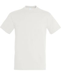 Sol's - Regent Short Sleeve T-Shirt (Off) Cotton - Lyst