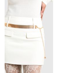 Boohoo - Chain Chunky Belt - Lyst