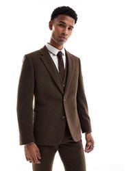 ASOS - Skinny Suit Jacket With Wool - Lyst