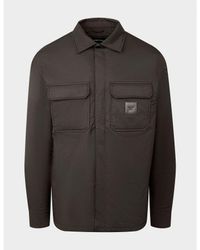 Armani - Oversized Nylon Padded Jacket - Lyst