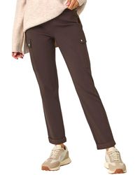 Roman - Turn Up Stretch Cargo Trousers - Lyst