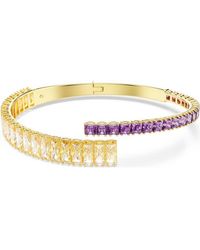 Swarovski - Matrix Crystal Bangle 5731049 - Lyst