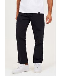 Brave Soul - Taslan Loose Fit Cuffed Cargo Trousers - Lyst