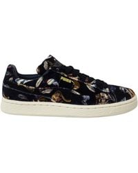 PUMA - Basket Classic Lo X Hoh Vel Textile Lace Up S Trainers 357518 03 Black - Lyst