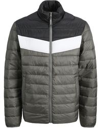 Jack & Jones - Puffer Jacket With Quilted Design - Lyst