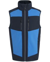 Regatta - E-Volve Colour Block Softshell Body Warmer (Strong/ - Lyst