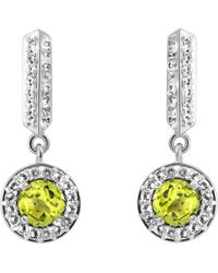 Orphelia - 'Bristol' 925 Sterling Drop Earrings - Lyst