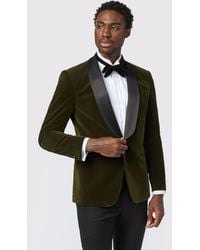 Antique Rogue - Velvet Slim Fit Jacket - Lyst