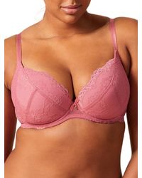 Gossard - Superboost Lace Padded Plunge Bra - Lyst