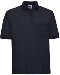 Russell - Heavy Duty Short Sleeve Polo Shirt (French) - Lyst