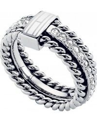 Tommy Hilfiger - 2700582B Ladies Ring - Lyst