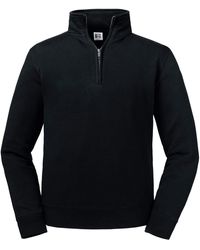 Russell - Authentic Quarter Zip Sweatshirt - Lyst