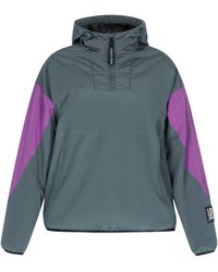 Schmuddelwedda - Blouson Grijsblauw Kleurblok - Lyst