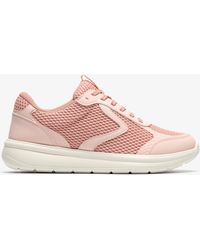 Clarks - Ezrinn Tie Dusty Trainers - Lyst