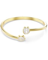 Swarovski - 'Imber Organic' Plated Metal Bracelet - Lyst