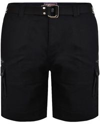 KAM Jeanswear - Kam Cargo Combat Shorts With Belt - Lyst
