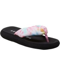 Rocket Dog - Ladies Sunset Puff Tucker Flip Flop (Pastel/Multicoloured) - Lyst