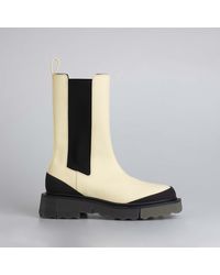 Off-White c/o Virgil Abloh - Off Calf Sponge Chelsea Boots - Lyst