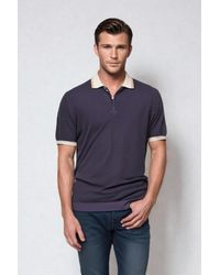 Secret Label - Zip Neck Knitted Polo - Lyst