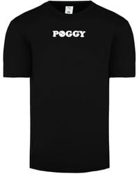 PUMA - X Poggy Logo Top Short Sleeve Crew Neck T-Shirt 576749 01 Cotton - Lyst