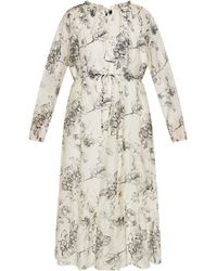 Dreimaster - Jurk Dames Zwart En Wit - Lyst