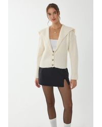 Hiccup - Relaxed Fit Buttoned Knit Cardigan - Lyst
