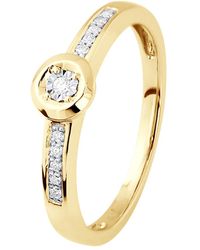 Diadema - Diamond Solitaire Supported 0,060 Cts Illusion 0.50 Cts - Lyst