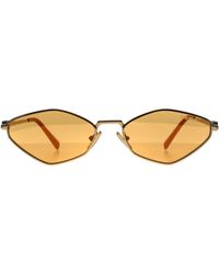 Miu Miu - Oval Light Mirror Mu 56Zs Metal - Lyst