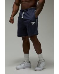 BoohooMAN - Training Dept Loose Fit 7Inch Piping Short - Lyst