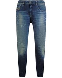DIESEL - 1979 Sleenker-R Denim Pants Cotton - Lyst