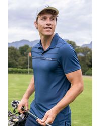 Mountain Warehouse - Away Isocool Polo With Button Neck Sun Protection Summer Tee - Lyst