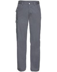 Russell - Polycotton Twill Trouser Pants (Long) (Convoy) - Lyst