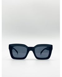SVNX - Plastic Oversized Frame Square Sunglasses - Lyst