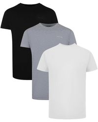 Palm Angels - Tri-Pack Tonal Classic Logo, And T-Shirts Cotton - Lyst